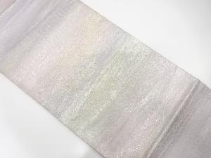 霞模様織出し袋帯